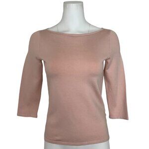 Ralph Lauren Black Label Sweater M Pink Silk